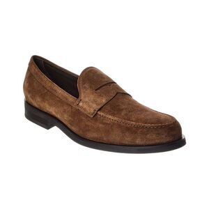 Tod's Formale Suede Moccasin, Brown